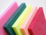 colored foam